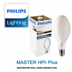 Bóng đèn cao áp Philips Metal Halide HPI-PLUS 250W /645 BU E40 SLV/12
