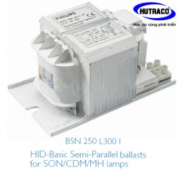 Tăng phô (Ballast/ Chấn lưu) điện từ đèn cao áp Philips BSN 250W L300 I Sodium