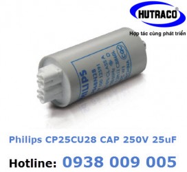 Tụ đèn cao áp Philips CP25CU28 CAP 250V 25uF